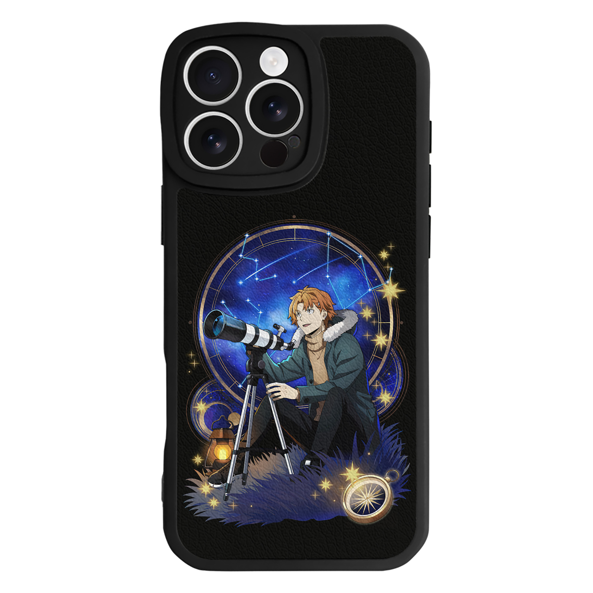 （画像用） 文豪ストレイドッグス Bungo Stray Dogs 【iPhone 16シリーズ対応】シリコンスマホケース（レザー調） 材質：シリコン
